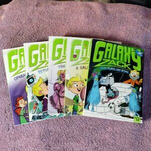 5 New Galaxy Zack books kids